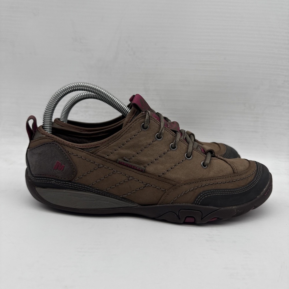 MERRELL Mimosa Lace Merrell Stone Brown Women's US SZ 9 Hiking Shoes J55848